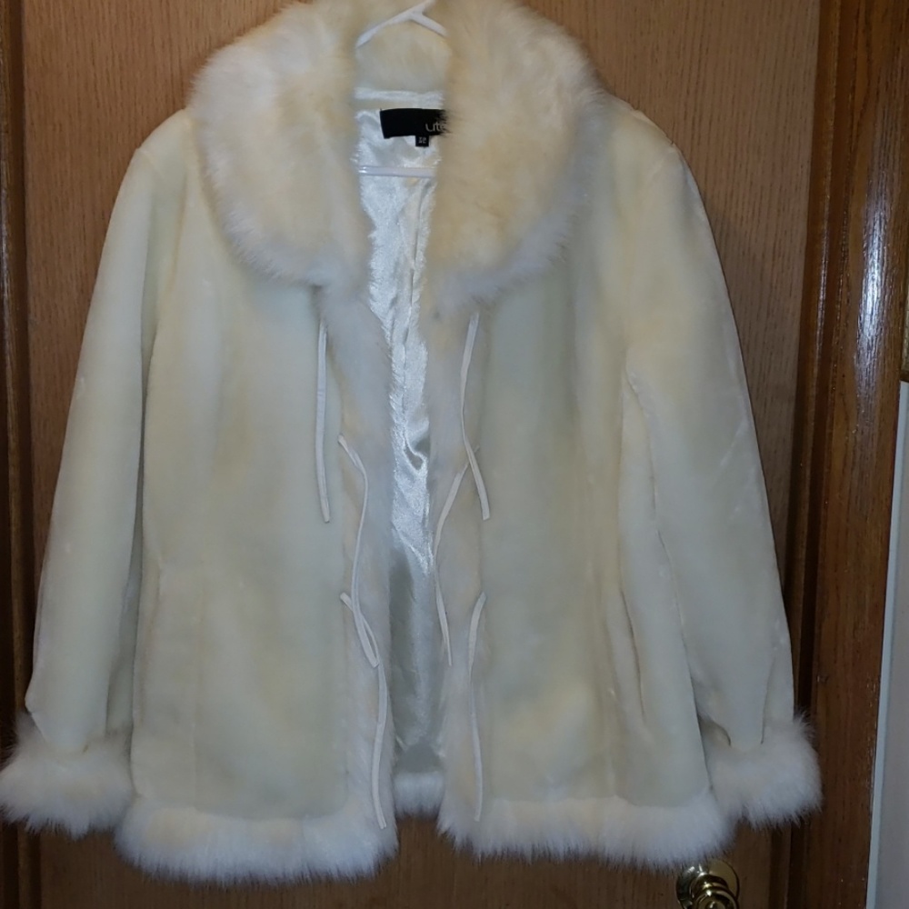 Off white woman's coat